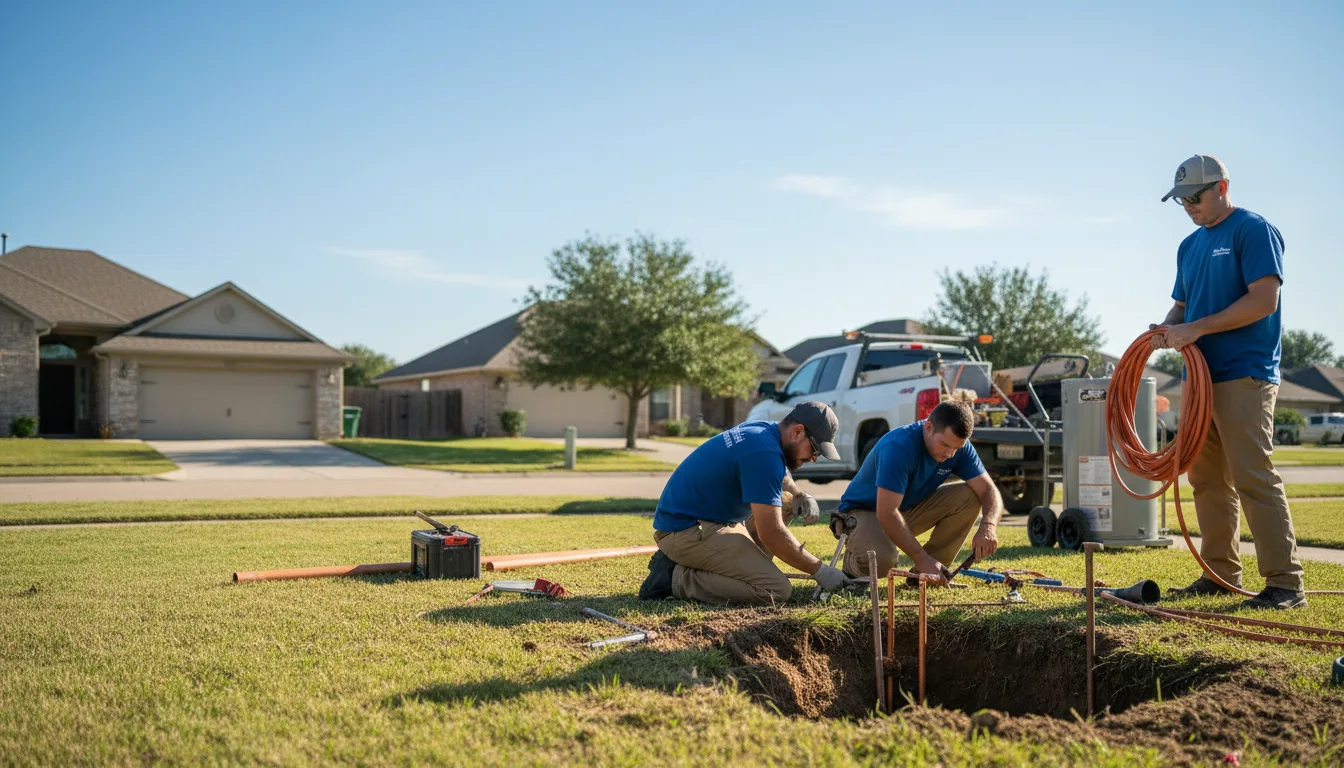 Plumber in Oakwood, TX near me